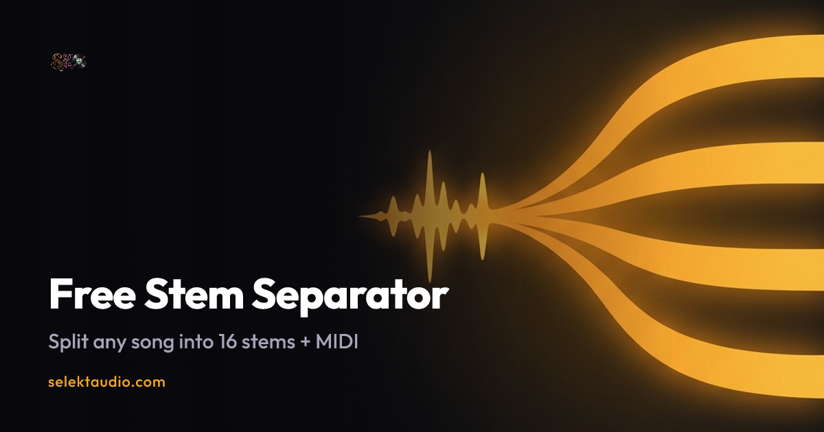 Free Stem Separator & Splitter — Split Any Song | Selekt